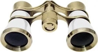 Braun 20113, Braun Binocular 3x25 OPERA gold/wei&szlig;
