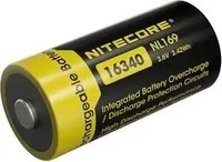 Nitecore NC-NL169, Nitecore Li-Ion Akku 16340, 950mAh NL169