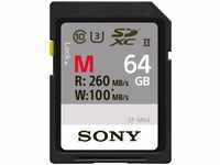Sony SF64M, Sony SDXC, Class 10, UHS-II, U3, 260 MB/s 64 GB