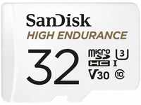 SanDisk SDSQQNR-032G-GN6IA, SanDisk High Endurance microSDHC Karte mit SD-Adapter,