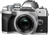 Olympus V207132SE000, Olympus OM-D E-M10 Mark IV Pancake Kit Micro Four Thirds silber Olympus V207132SE000, Olympus OM-D E-M10 Mark IV Pancake Kit Micro Four Thirds silber
