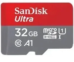 SanDisk microSDHC-Karte Ultra UHS1 32 GB