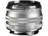 Voigtländer 109877, Voigtländer Nokton 50mm f/1,5 VM M.C.asphärisch silber Leica M
