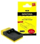 Patona Slim micro-USB Ladeger&auml;t f&uuml;r Fuji NP-W126