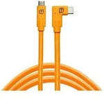 Tether Tools TetherPro USB-Datenkabel f&uuml;r USB-C an USB-C (rechtsgewinkelt) orange