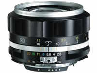 Voigtländer 112865, Voigtländer APO-Skopar 90mm f/2,8 SLII-S schwarz-silber Nikon