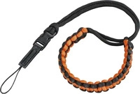 Hama 27217, Hama Braid 20 Handschlaufe black-orange