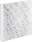 Hama 00007238, Hama Jumbo-Album Graphic, 30x30 cm, 80 wei&szlig;e Seiten Stripes