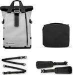 Wandrd PK21 GRAY PB 3, Wandrd THE PRVKE 21 Liter Photo Bundle Limited Edition Grey