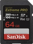 SanDisk SDSDXEP-064G-GN4IN, SanDisk SDXC Extreme Pro R 280MB/s V60 UHS-II, Class 10