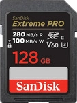 SanDisk SDSDXEP-128G-GN4IN, SanDisk SDXC Extreme Pro R 280MB/s V60 UHS-II, Class 10