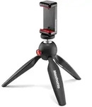 Manfrotto PIXI Mini Stativ mit universeller Smartphone-Klemme