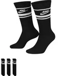 Nike Golf Socken Everyday Essential Crew 3er-Pack, schwarz/wei&szlig;