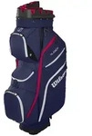 Wilson Cartbag iLock 4, navy/rot