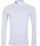 Under Armour Mock UA CG Fitted Mock, weiss