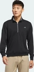 adidas Layer Lightweight 1/2-Zip, schwarz male