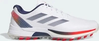 adidas Golfschuhe Adizero ZG, wei&szlig;/blau/rot male