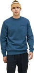 Peak Performance Pullover Original Small Logo Crew, petrol male