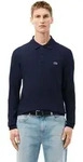 LACOSTE Polo Classic Cotton, langarm, navy