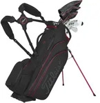 Titleist Standbag Hybrid 14 StaDry, schwarz/rot