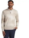 Puma Layer Cloudspun Tech Coastal Claret 1/4 Zip, beige