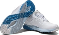 FootJoy Golfschuhe Pro, Spikeless, weiss/blau female