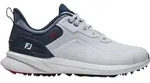 FootJoy Golfschuhe Herren Pro, Spikeless, weiss/blau/rot