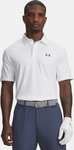 Under Armour Polo Playoff 3.0, weiss/hellgrau male