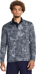 Under Armour Layer Playoff Print, grau/navy male