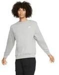 Nike Golf Pullover Club Fleece Crew, grau