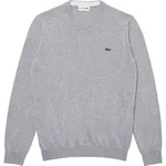 LACOSTE Pullover Crew Neck Cotton, grau