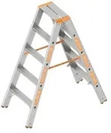 Layher Topic 1043 Stufenstehleiter 2x5 Stufen