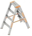 Layher Topic 1043 Stufenstehleiter 2x3 Stufen