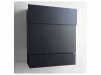 Radius Design Letterman 5 Briefkasten ohne Pfosten | schwarz (RAL 9005) | ohne