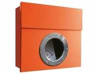 Radius Design Letterman 1 Briefkasten ohne Pfosten | orange (RAL 2009) | ohne...