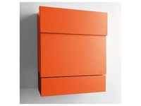 Radius Design Letterman 5 Briefkasten ohne Pfosten | orange (RAL 2009) | ohne...