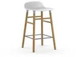 Normann Copenhagen Form Barhocker (wei&szlig;, Eiche, Kunststoff, H 65cm) wei&szlig; |...