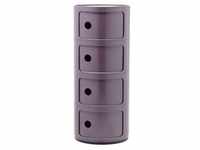 Kartell Componibili 4 Elemente Container violett