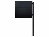 Radius Design Letterman 4 Briefkasten ohne Pfosten | schwarz (RAL 9005) | ohne