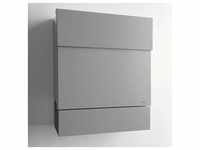 Radius Design Letterman 5 Briefkasten ohne Pfosten | silber-grau matt (RAL...