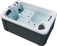Home Deluxe Outdoor Whirlpool HORIZON PURE - 175 x 115 cm f&uuml;r 2 Personen