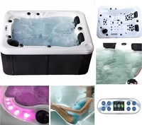 Home Deluxe Outdoor Whirlpool BEACH PURE - 210 x 155 x 83 cm
