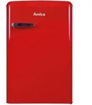 Amica - KS 15610 R - K&uuml;hlschrank - Retro Design - chili red