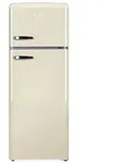 Amica - KGC 15635 B - K&uuml;hl-Gefrierkombination - Retro Desing - Coffee Cream