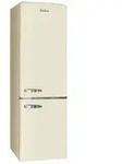 Amica - KGCR 387 100 B - K&uuml;hl-Gefrierkombination - Retro Desing - Coffee Cream