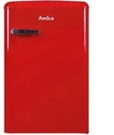 Amica - VKS 15620-1 R - K&uuml;hlschrank - Retro Design - Chili Red