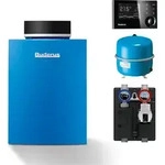Buderus Paket K60S Gas-Brennwertkessel Logaplus GB212 15 kW Bedieneinheit Logamatic