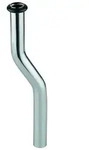 GROHE Urinal-Sp&uuml;lrohr 37038 200 mm x 18mm Messing Kr&ouml;pfung 30 mm chrom