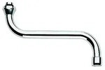 GROHE S-Auslauf 13005 Ausladung 150 mm f&uuml;r K&uuml;chen-Wandbatterien 1/2 Zoll chrom
