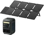Anker SOLIX C300X + PS60 Set &ndash; Tragbare Powerstation mit 60W Solarpanel